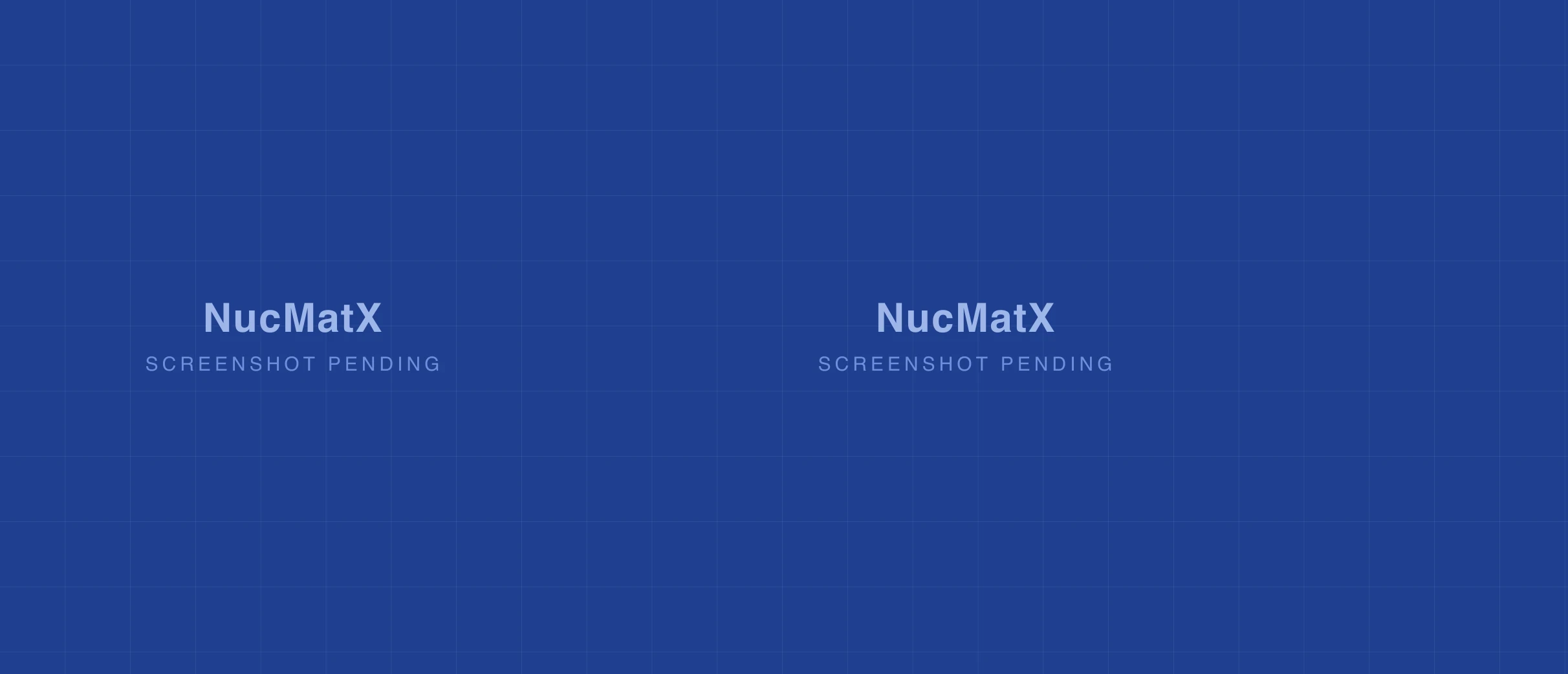 The NucMatX cyclotron register, listing each machine with its company, model, serial number, beam energy and exit ports